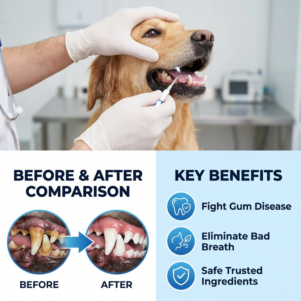 Pawfect Dental™ 50 Piece — Vet-Formulated Dental Finger Brushes