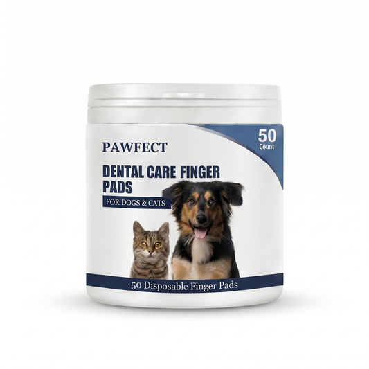 Pawfect Dental™ 50 Piece — Vet-Formulated Dental Finger Brushes